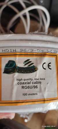 Коаксиален кабел RG6U/96 100м