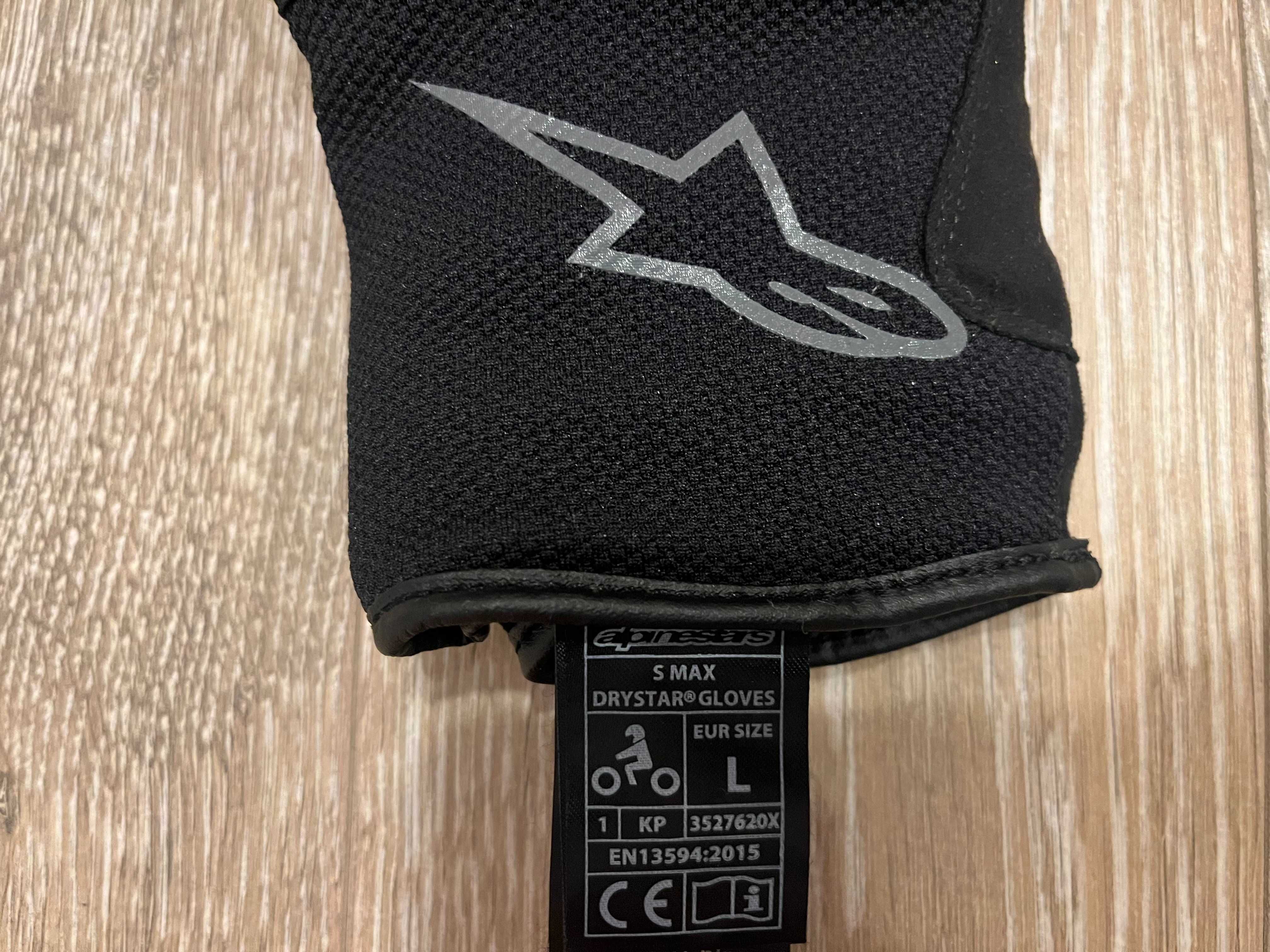 Manusi Moto ALPINESTARS S-MAX Drystar Marime L - Impermeabile NOI