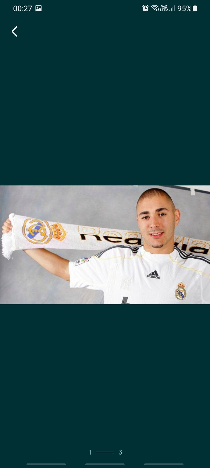 Tricou de colectie Karim Benzema