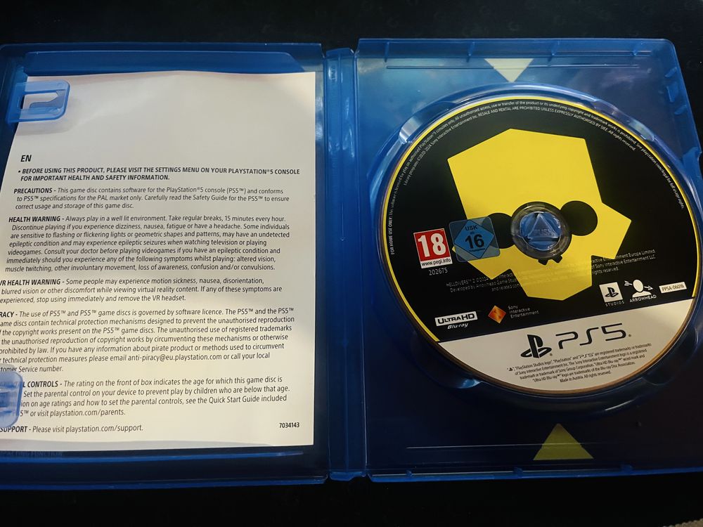 Игра за PS5 Helldivers II