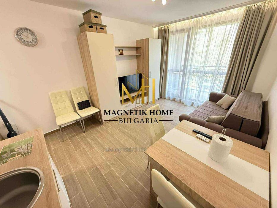 Чисто ново студио в комплекс ”Cascadas Family Resort” в Слънчев Бряг