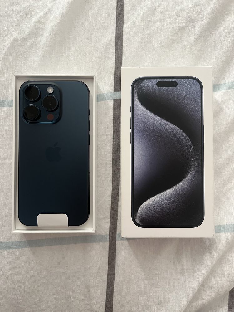 Iphone 15 pro 256gb titan blue NEW