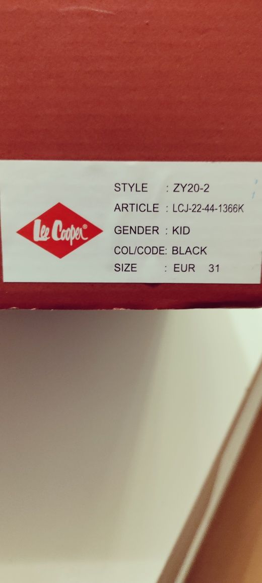 Детски зимни ботуши Lee Cooper