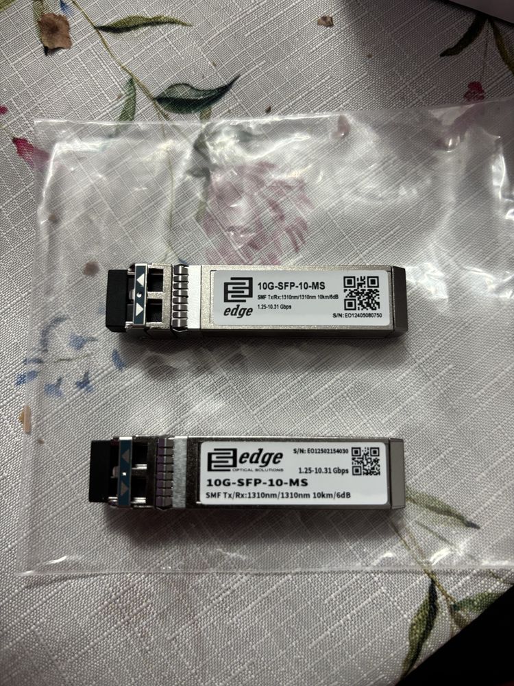 Продавам оптичен модул SFP 10G 10 MS EDGE