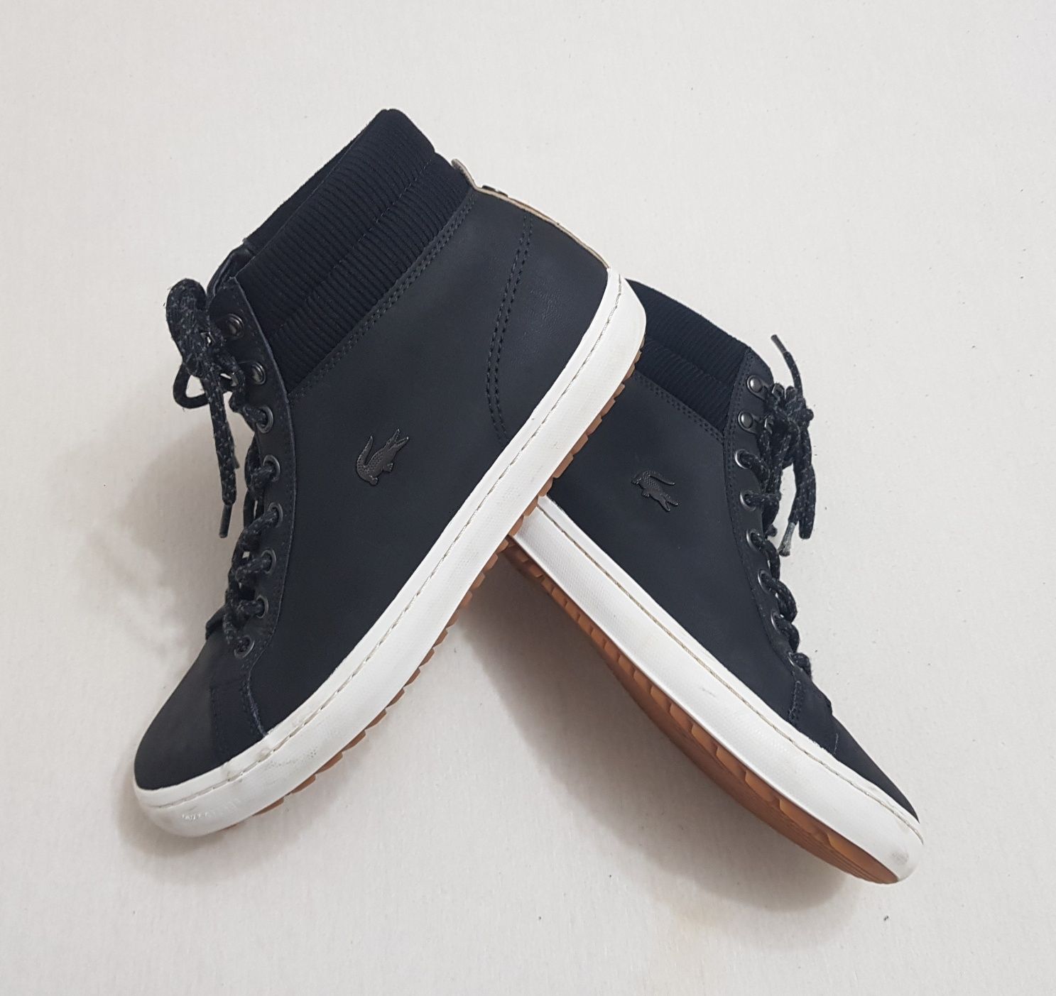 Ghete iarnă LACOSTE Strainghtset Thinsulate Insulation Water Resistant