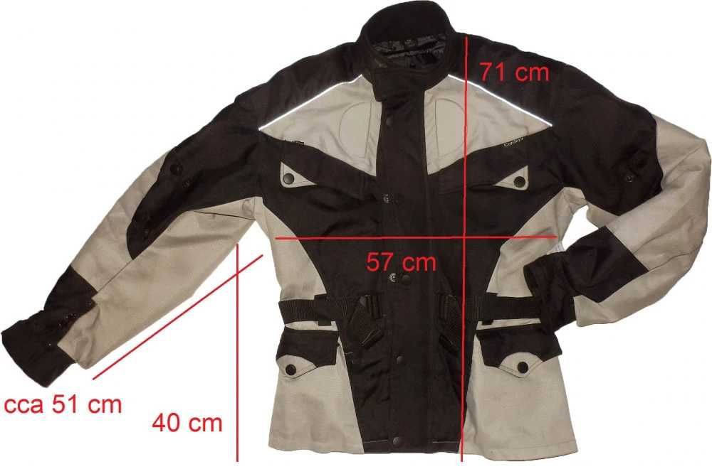 Geaca moto CORDURA protectii, mesada detasabila (barbati M)LICHIDARE !