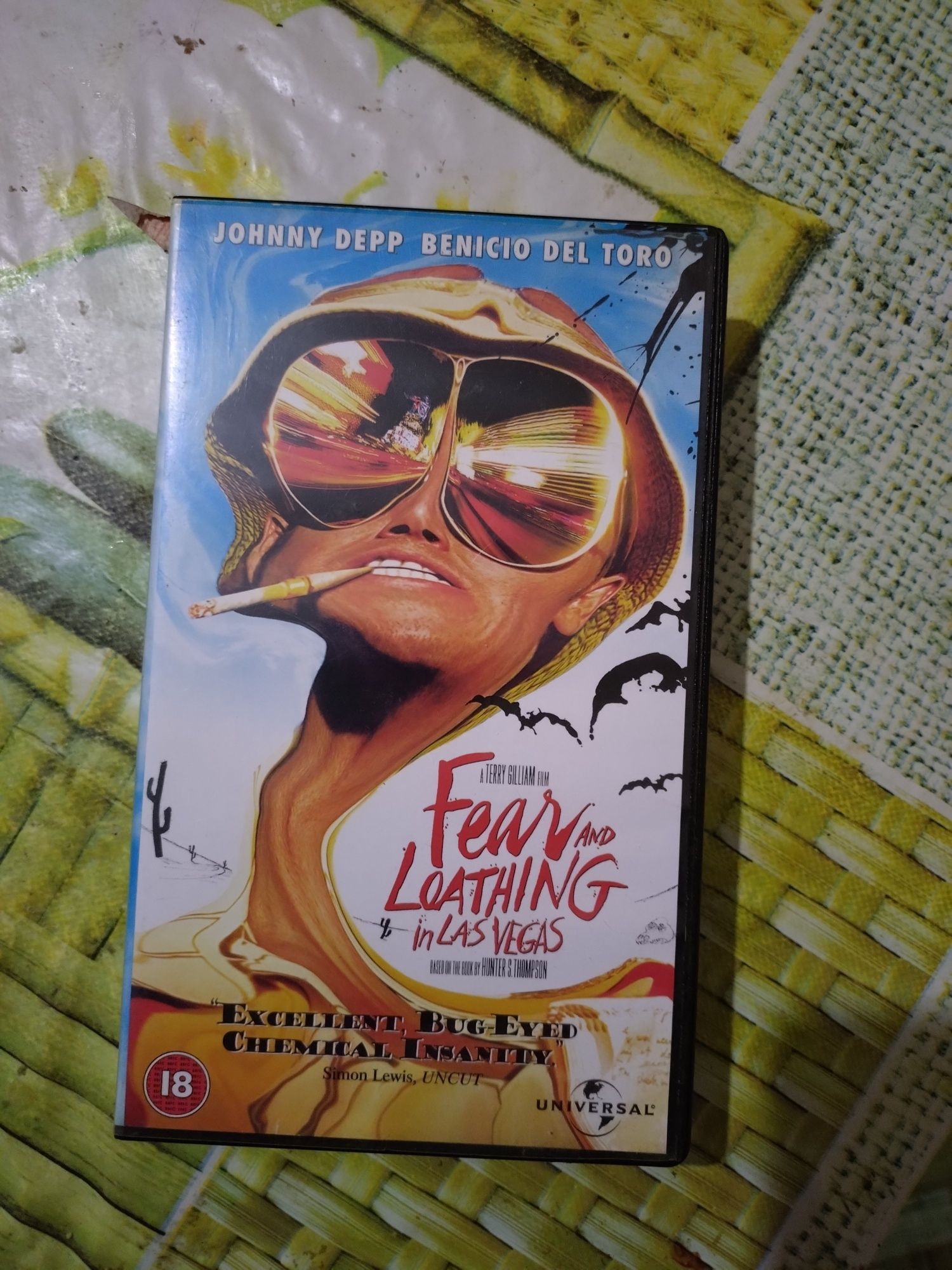 Caseta VHS Fear and loathing in LasVegas