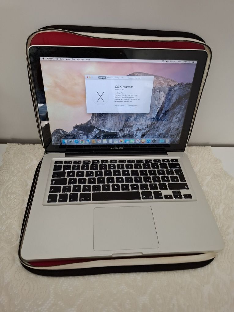 Apple MacBook pro 13inc 4 Ram 1000Gb