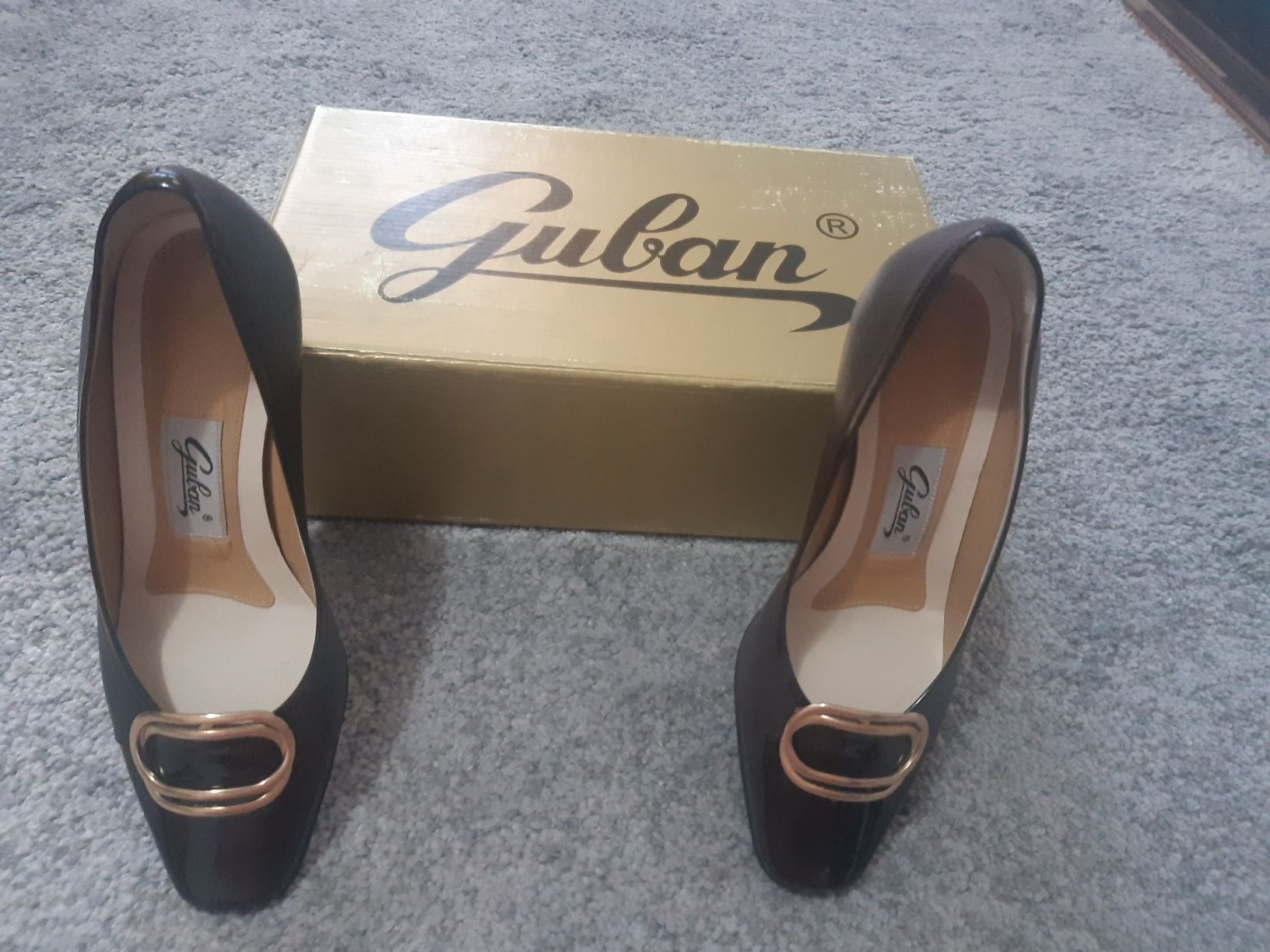 Pantofi din piele Guban, Mărimea 36