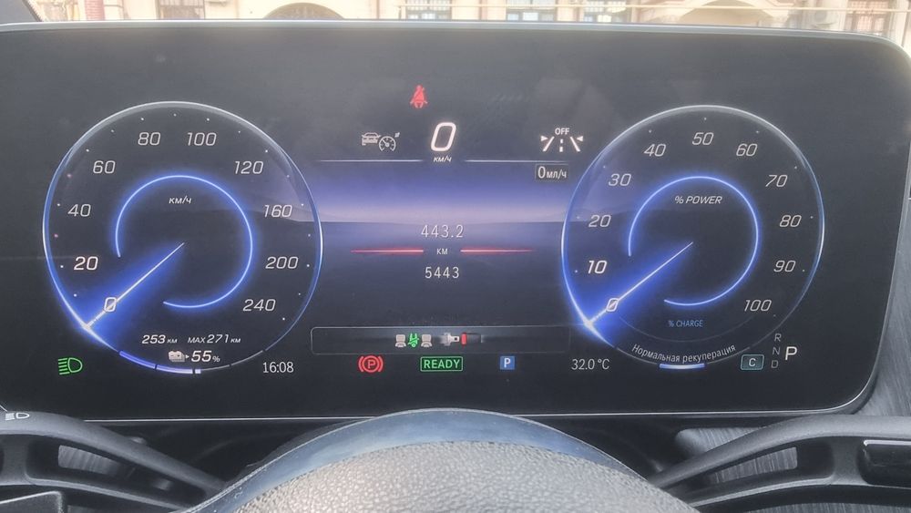 Mercedes Benz EQE 500 Suv 4 matic. Yevropa zborka