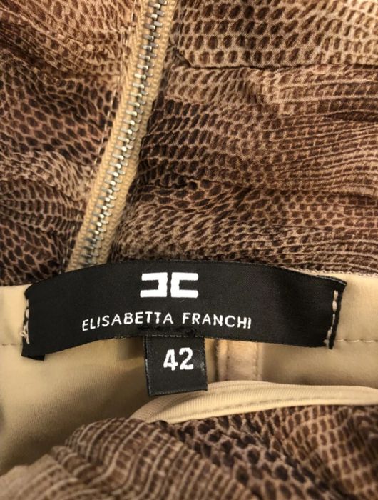 Ест.коприна Elisabetta Franchi коктейлна рокля