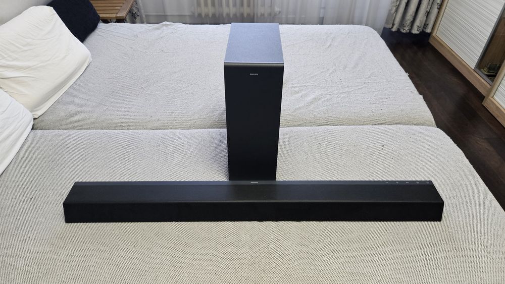 Soundbar Philips TAB8805/10, 3.1, 300W, Subwoofer Wireless, Dolby Atmo