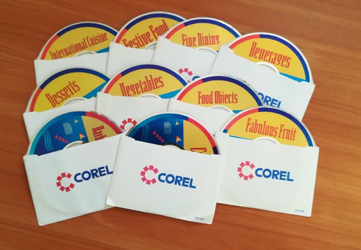 Комплект CD дискове на COREL