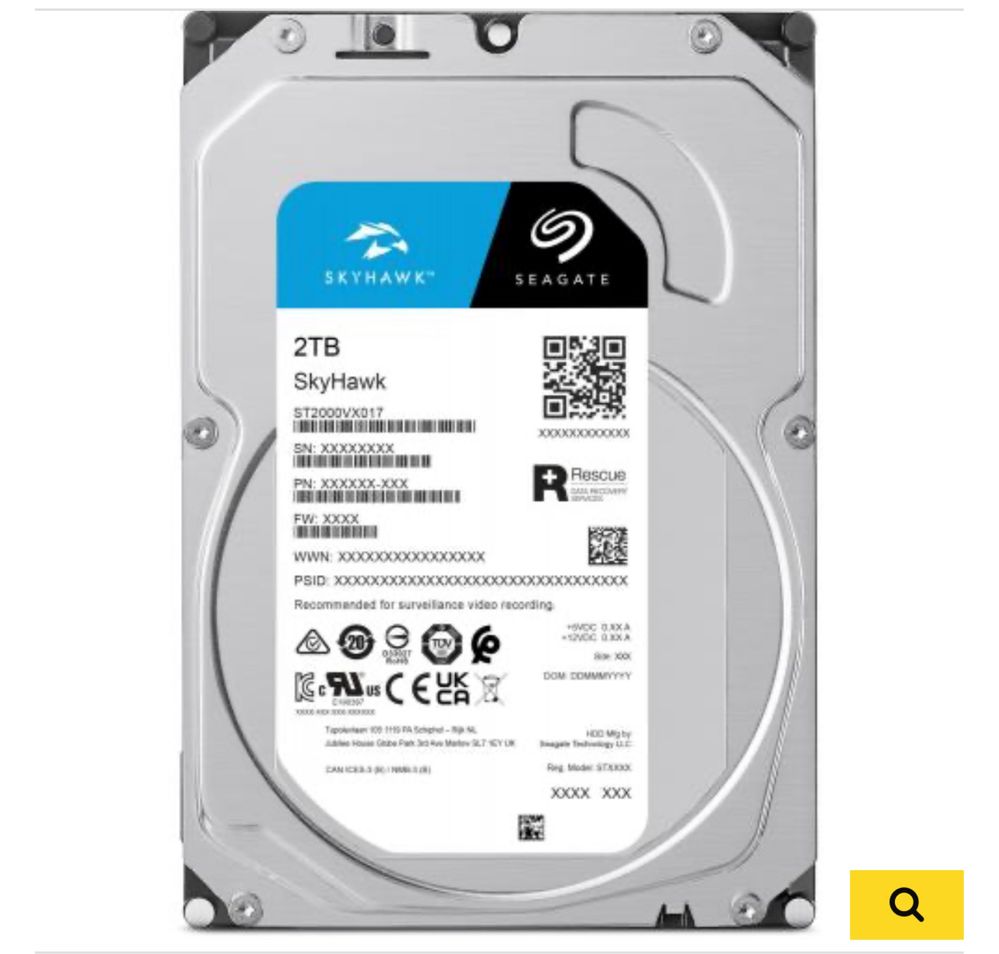 2 Hard Disk HDD Seagate , 2TB