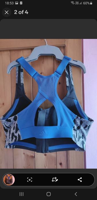 Спортен сутиен Adidas S, Къс топ Puma XS