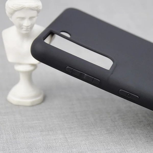 Samsung Galaxy S21 Ultra / S21+ / S20 Ultra / Тънък черен мат кейс
