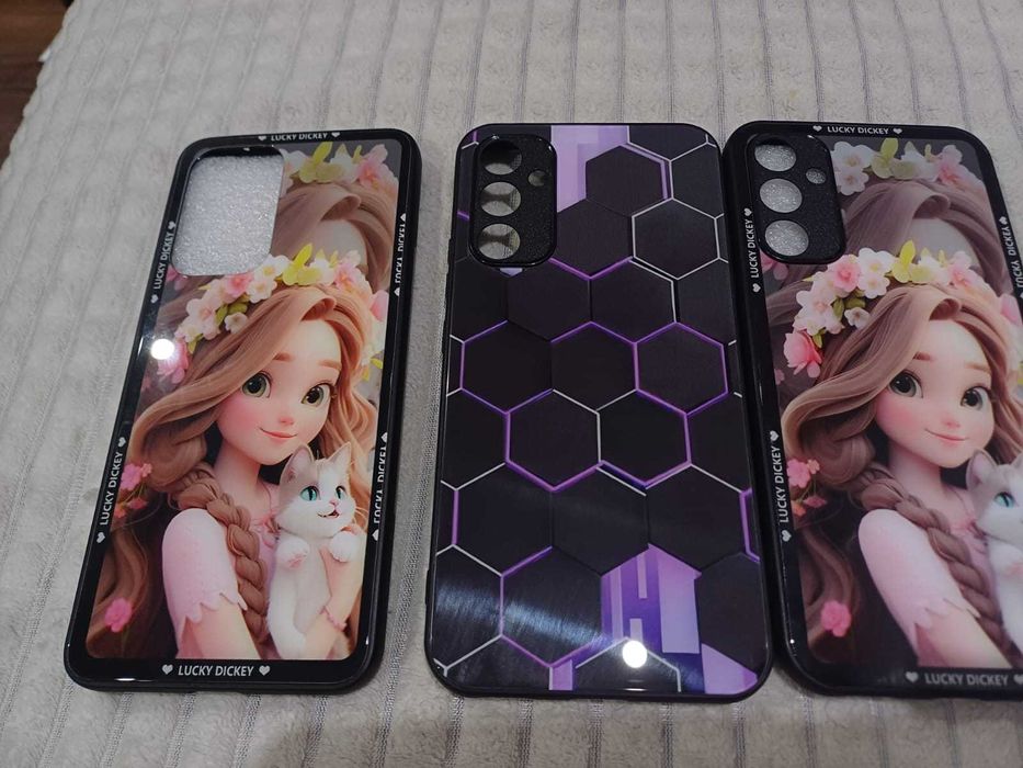 Husă Samsung 3D Samsung A25, A34 și folie sticlă A33, A34