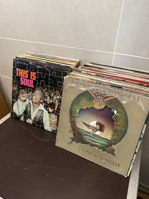 Colectie 105 discuri vinil vinyl nu cd lot