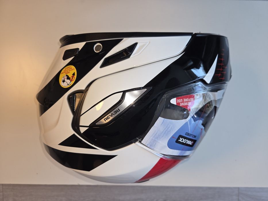 Casca moto Airoh Flip-up Rev 19 Red Gloss