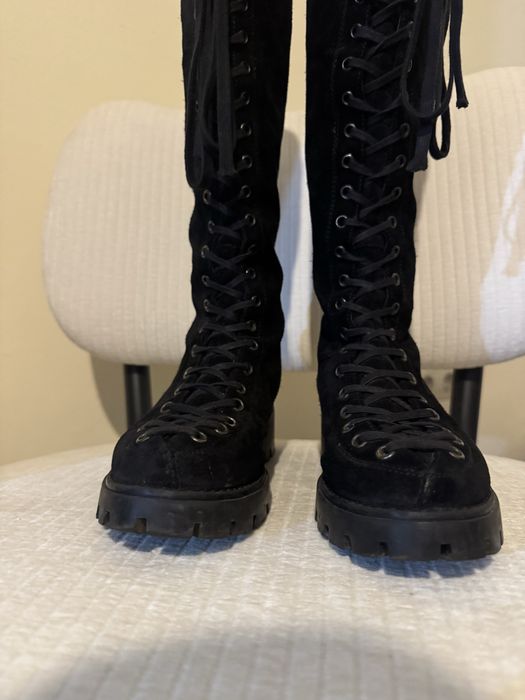 Cizme Musette pana la genunchi, marimea 36