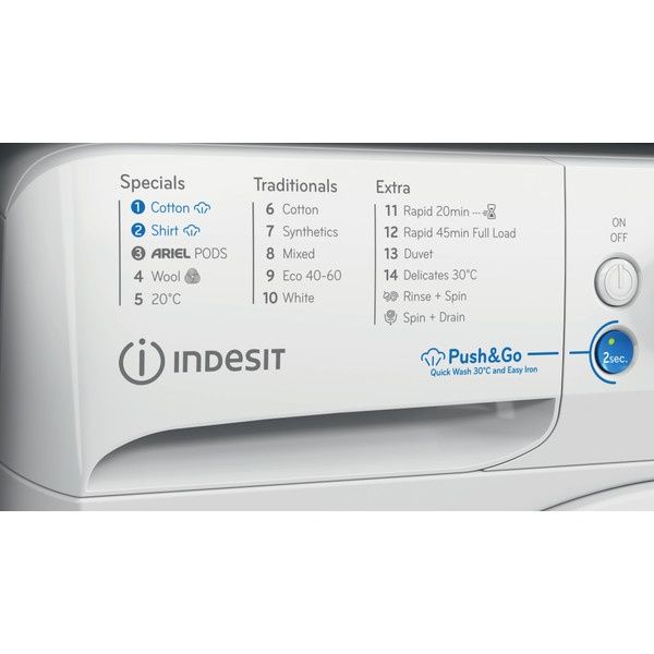 Indesit 6kg steam Индезит 6кг пар