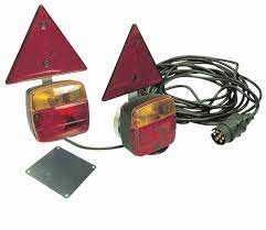 lumini far led tractor kit lumini stop complete magnet