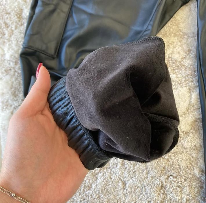 Ватиран Кожен Панталон