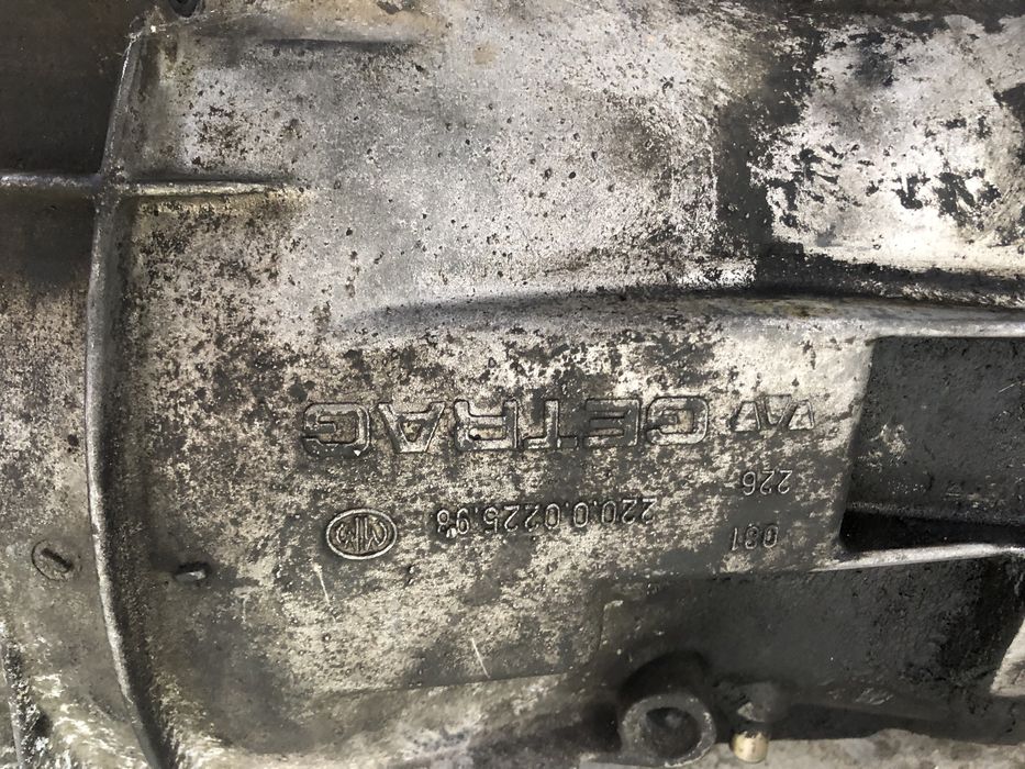 Скоростна кутия за бмв, Гетраг свалена от 323ci