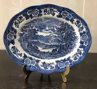 Platou portelan englezesc Enoch Wedgwood Tunstall LTD, Scottish Loch