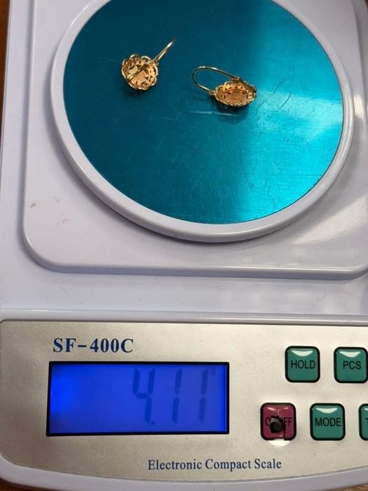 14к Българска Изработка 697лв Златни обеци