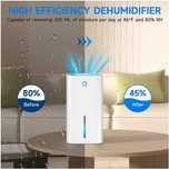Dezumidificator , de 1500 ML pentru Umiditate Economie de Energie