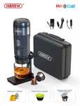 HiBREW Преносима eспресо кафемашина за кола и дом, DC 12 V H4A