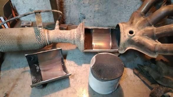 Установка пламягасителя и скупка катализатора