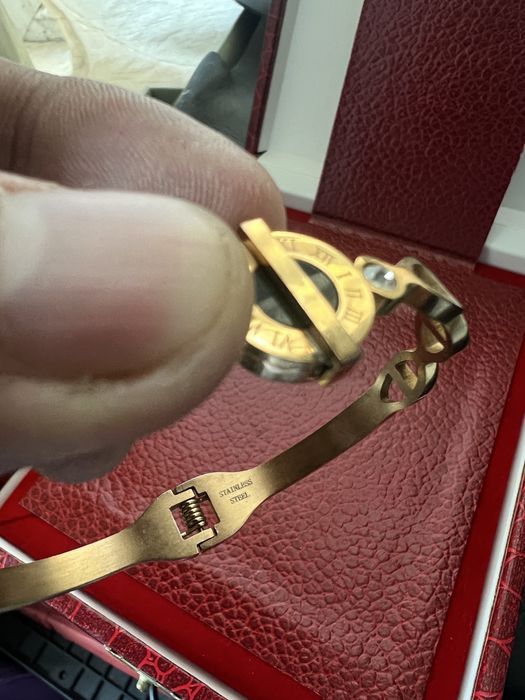 Bratara otel inoxidabil cu piatra zirconia,model deosebit