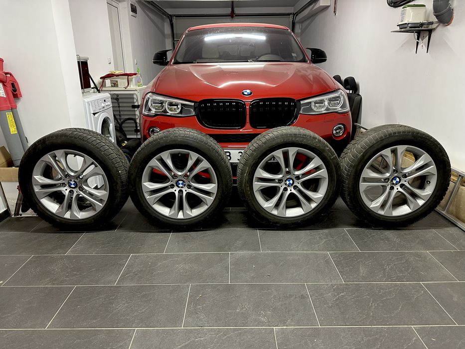 Оригинални джанти с зимни гуми Pirelli от БМВ Х4 , 245/50 R18.
