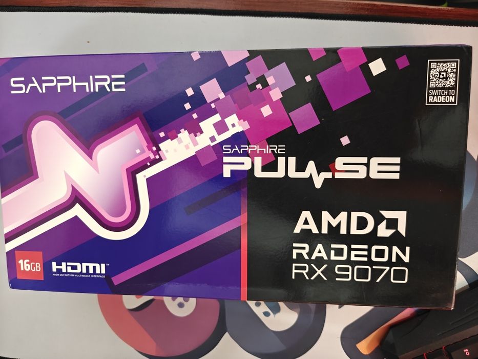 Placa video SAPPHIRE Sapphire pulse AMD RADEON RX 9070, 16GB GDDR6