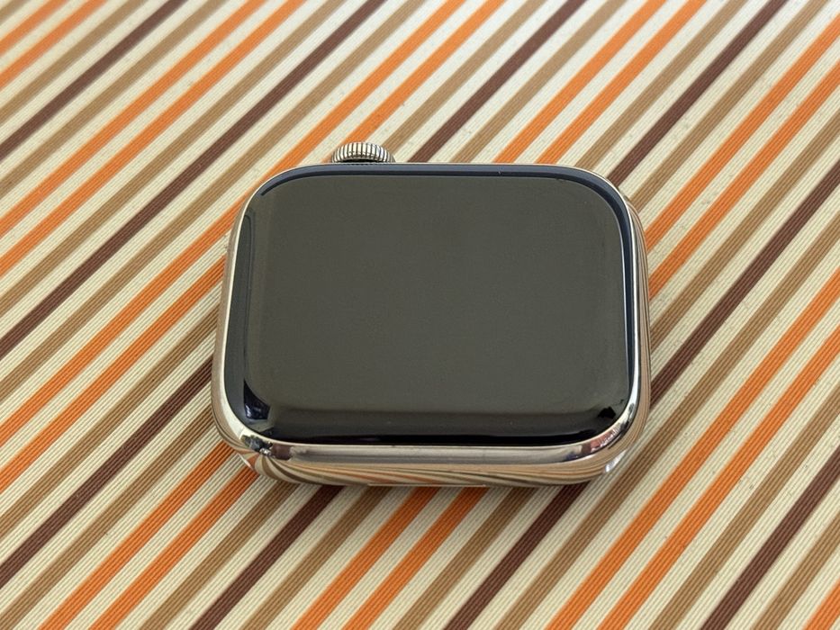 Apple Watch Series 7 GPS Cellular 45mm Silver Stainless Steel