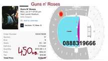 Продавам 2 билета за Guns n' Roses