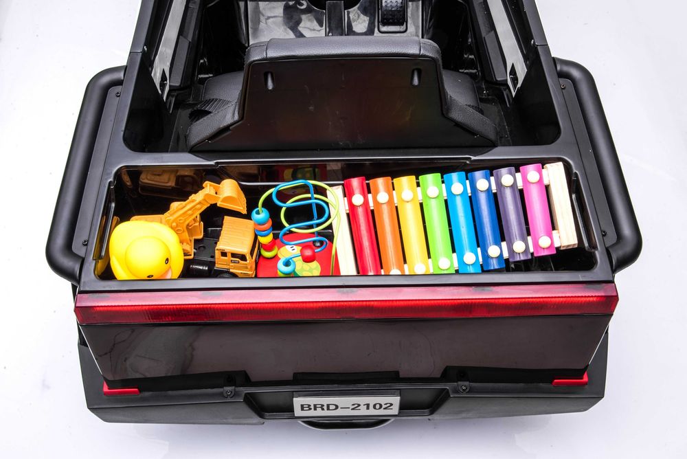 Masinuta electrica de politie Kinderauto BJ2102 2 x45W, efecte sonore