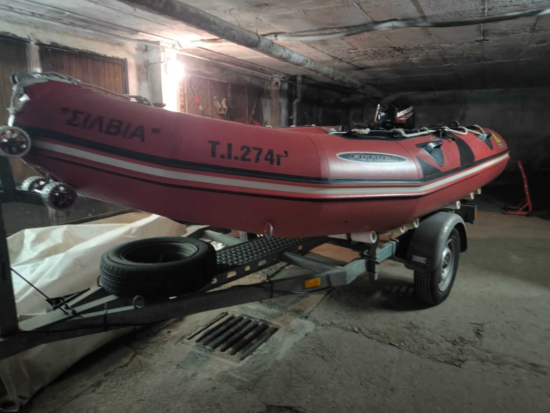 Лодка ZODIAC Marc II, Колесар, Мотор 20Hp