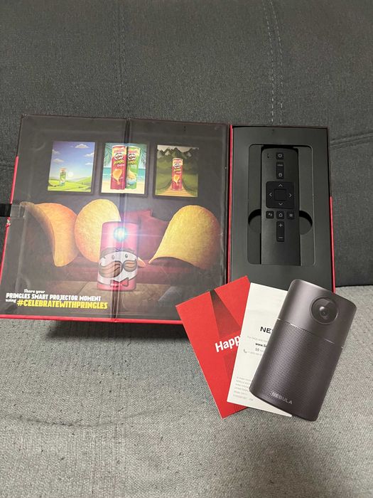 Pringles Design Anker NEBULA Capsule Smart Projektor Beamer проектор