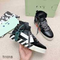 Adidasi Off White Vulcanized, black, marimi 35-45, Unisex