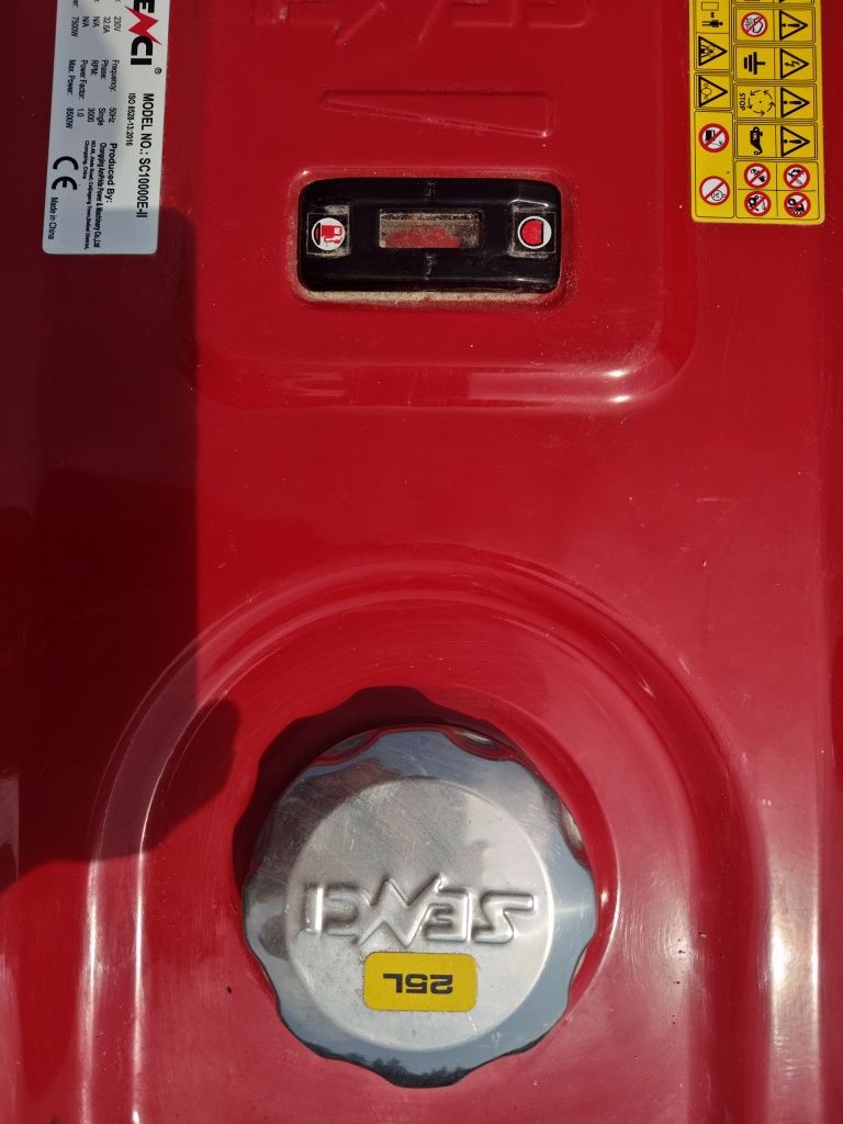 Бензинов генератор 8.5kW с АТС табло