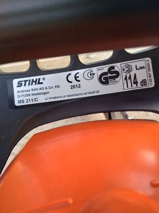 Drujbă Stihl 211 originală