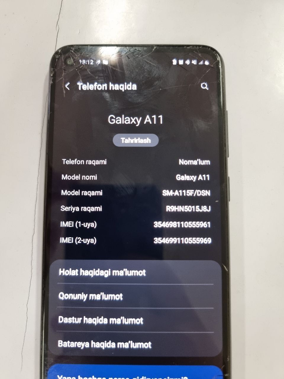 Telefon Samsung A11