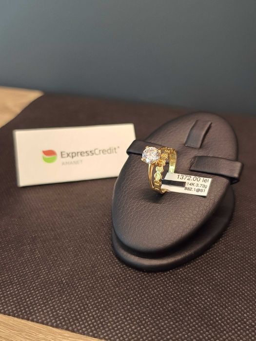 (AG51) Inel aur 14K 3.73g b882 - Garantie 2 ani!