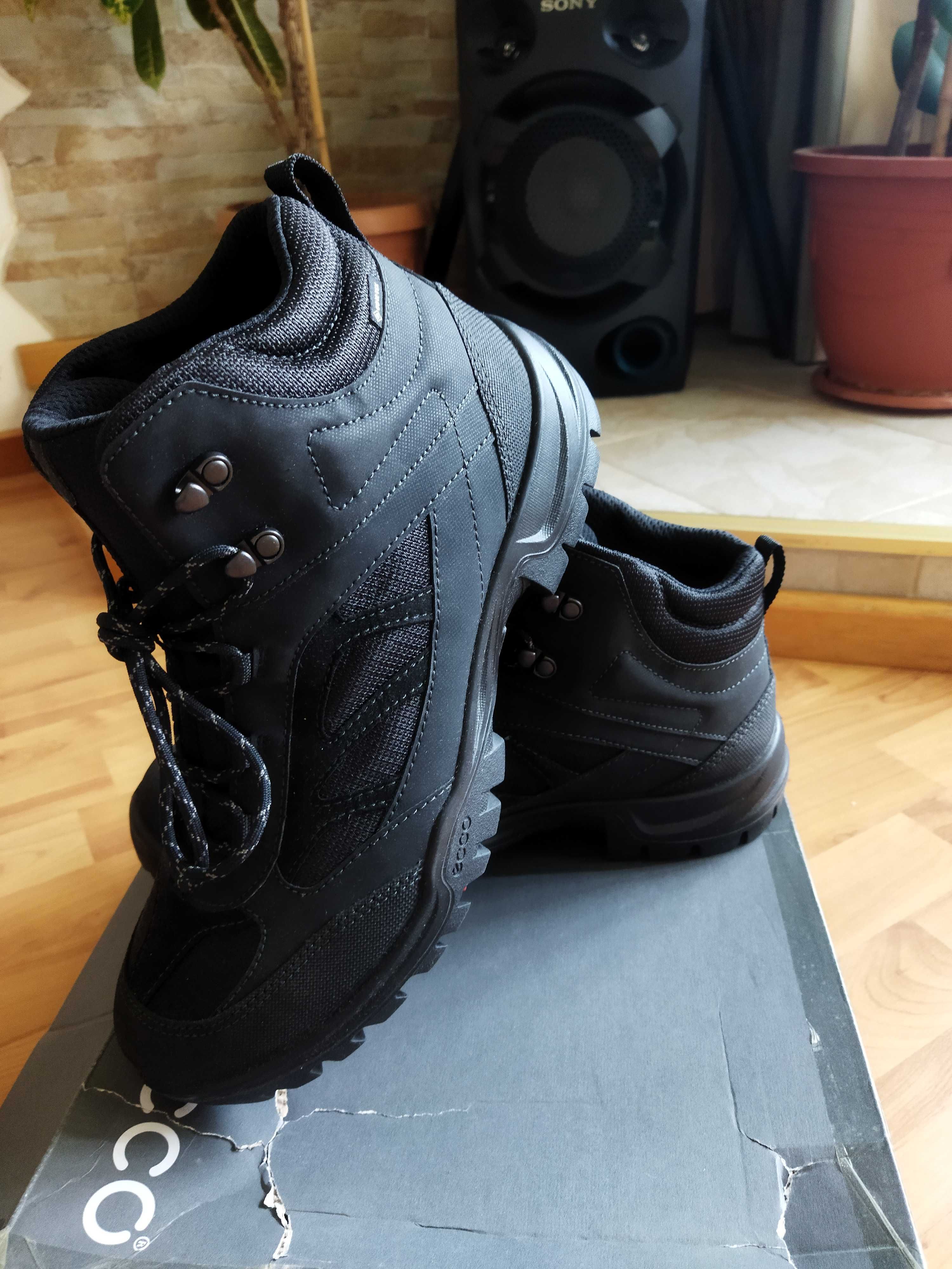 Ботинки Eccо (Дания),Gore Tex,осень-зима,кожа,оригинал,новые,р-р 43