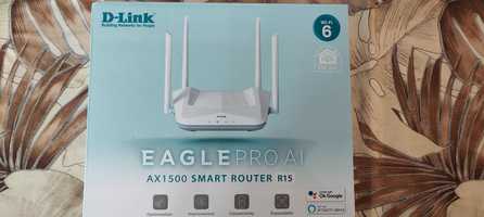 Нов D-Link EAGLE PRO AI AX1500 Smart Router R15