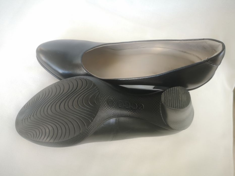 Ecco, обувки естествена кожа, номер 38