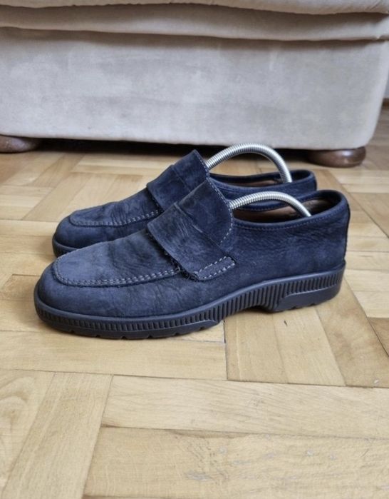 Mocasini / Pantofi Geox, piele întoarsă - 40 (Fit 41) - 26 cm